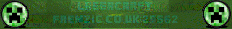 banner for lazercraft server