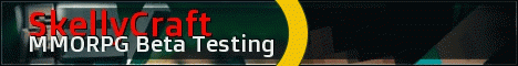 banner for SkellyCraft MMORPG server