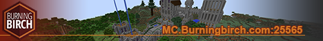 banner for Burning Birch server
