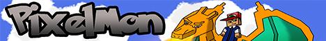 banner for Pixelmon Adventures server