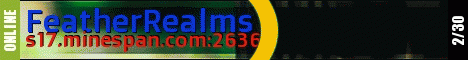 banner for FeatherRealms server