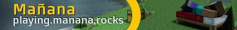 banner for Manana - Regular survival or UHC server