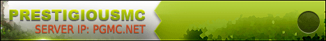 banner for PrestigiousMC server