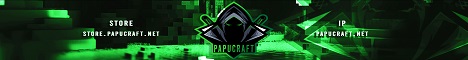 banner for PapuCraft Network server