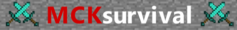 banner for MCKsurvival server