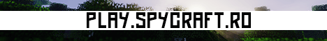 banner for SpyCraft Romania server