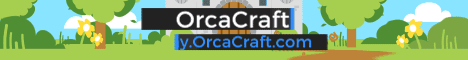 banner for OrcaCraft Factions server