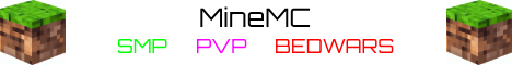 banner for MineMC server
