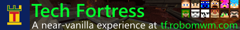 banner for Tech Fortress server