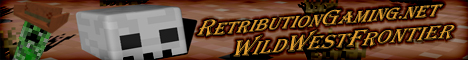 banner for Wild West Frontier server