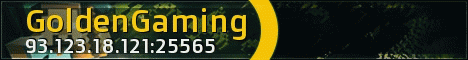 banner for GoldenGaming Minigames/PvP/Pve/Survival server