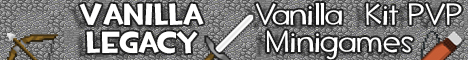 banner for Vanilla Legacy server