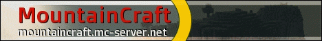 banner for MountainCraft server