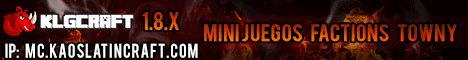 banner for KLG CRAFT server