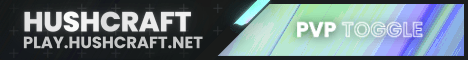 banner for HushCraft server