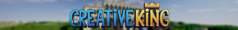 banner for CreativeKing server