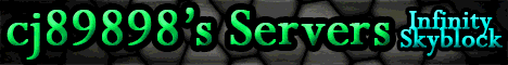 banner for cjServers Infinity Skyblock Server server