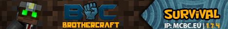 banner for The Brothercraft Network server