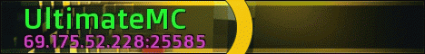 banner for UltimateMC server