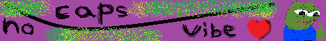 banner for no caps vibe server