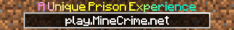 banner for MineCrime server