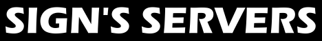 banner for Signs Minecraft Server server