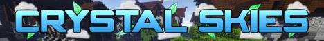 banner for Crystal Skies server