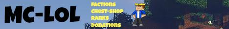 banner for MC-LOL server
