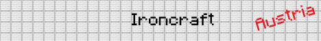 banner for Ironcraft Austria server