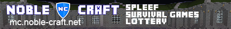 banner for NobleCraft server