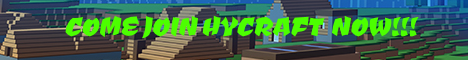 banner for Hycraft server