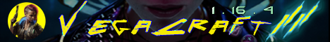 banner for Vega Craft server