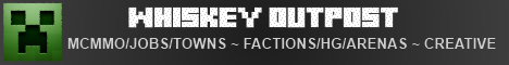 banner for Whiskey Outpost server