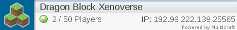 banner for Dragon Bloc Xenoverse server