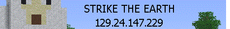 banner for Strike the Earth server