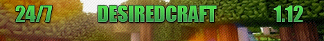 banner for DesiredCraft Network server