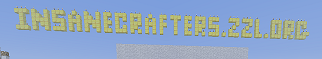 banner for Insane Crafters server