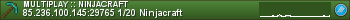 banner for ninjacraft server