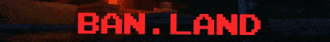 banner for ban land server
