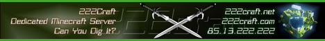 banner for 222craft.net server
