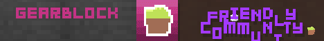 banner for Gearblock Survival server