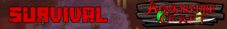 banner for AdventureCraft server