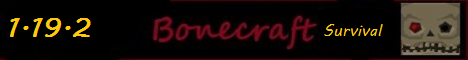 banner for Bonecraft server
