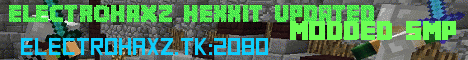banner for Electrohaxz Hexxit Updated (Official) server
