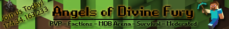 banner for AODF Minecraft server