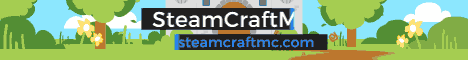 banner for SteamCraftMC server