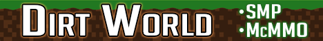 banner for DIrtworld server
