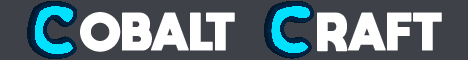 banner for CobaltCraft server