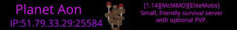 banner for Planet Aon server