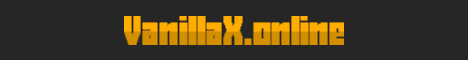 banner for VanillaX server
